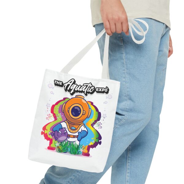 The Aquatic Expo 2025 Commemorative Shopper Tote Bag (AOP) - Image 11